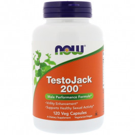   Now TestoJack 200 Veg Capsules 120 caps