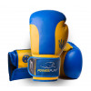 PowerPlay Боксерские перчатки 3021 Ukraine 10oz Blue/Yellow (PP_3021_10oz_Blue-Yellow) - зображення 1