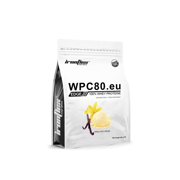 IronFlex Nutrition WPC 80eu EDGE 900 g /30 servings/ Vanilla Ice Cream - зображення 1