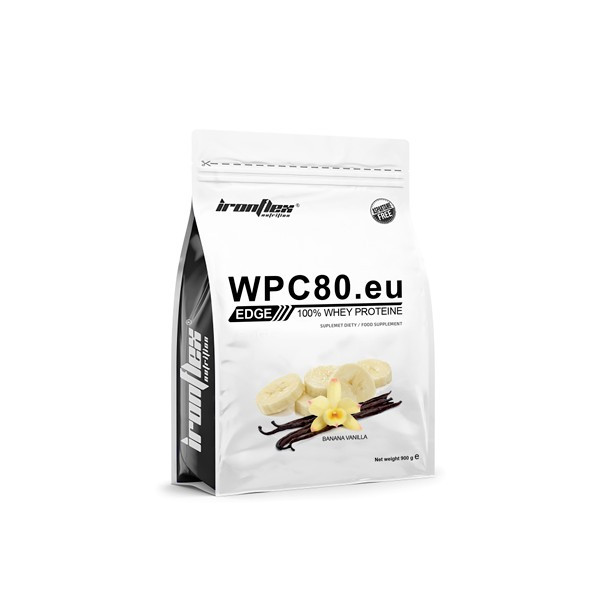 IronFlex Nutrition WPC 80eu EDGE 900 g /30 servings/ Banana Vanilla - зображення 1