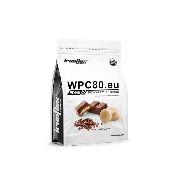 IronFlex Nutrition WPC 80eu EDGE 900 g /30 servings/ Chocolate Banana - зображення 1