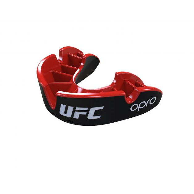 Opro UFC Silver Adult Mouthguard Black (002259002) - зображення 1