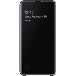 Samsung G970 Galaxy S10e Clear View Cover Black (EF-ZG970CBEG)