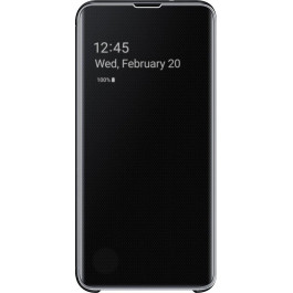   Samsung G970 Galaxy S10e Clear View Cover Black (EF-ZG970CBEG)