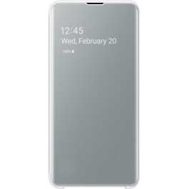   Samsung G970 Galaxy S10e Clear View Cover White (EF-ZG970CWEG)