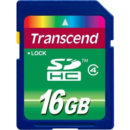 Transcend 16 GB SDHC Class 4 TS16GSDHC4 - зображення 1