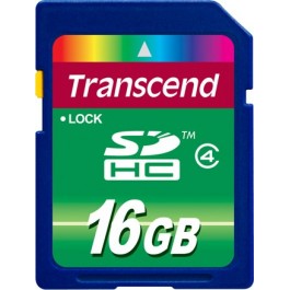 Transcend 16 GB SDHC Class 4 TS16GSDHC4