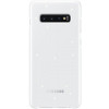 Samsung G973 Galaxy S10 LED Cover White (EF-KG973CWEG) - зображення 1