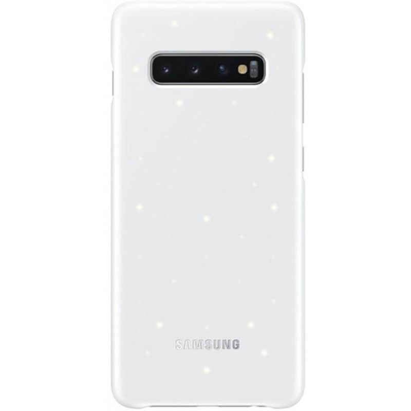 Samsung G973 Galaxy S10 LED Cover White (EF-KG973CWEG) - зображення 1