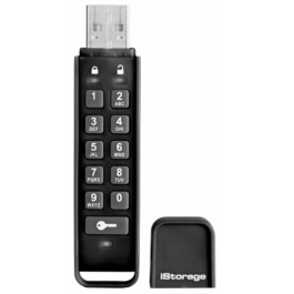 iStorage 64 GB datAshur Personal2 256-bit USB Flash Drive (IS-FL-DAP3-B-64)