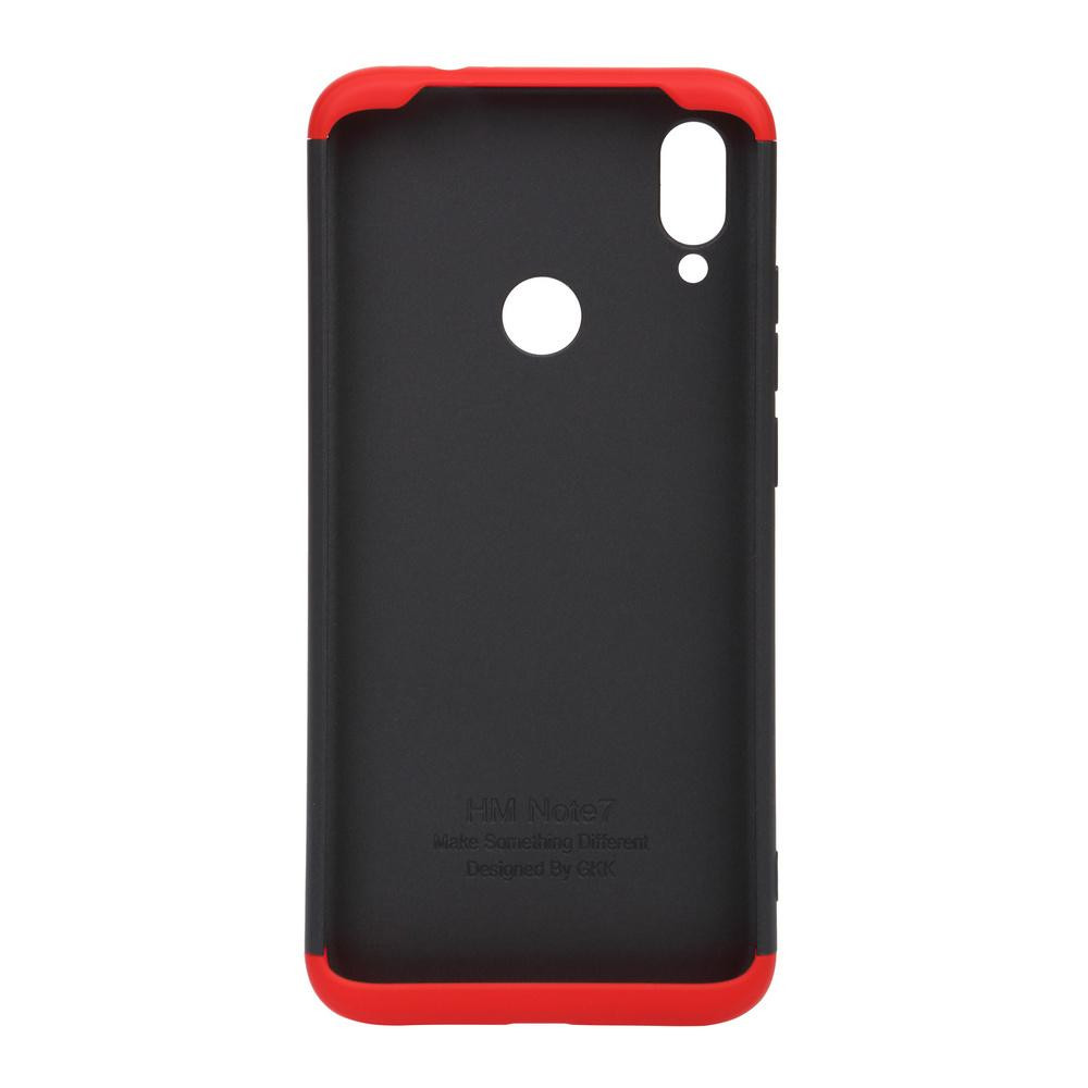 BeCover Super-protect Series для Xiaomi Redmi Note 7 Black-Red (703365) - зображення 1