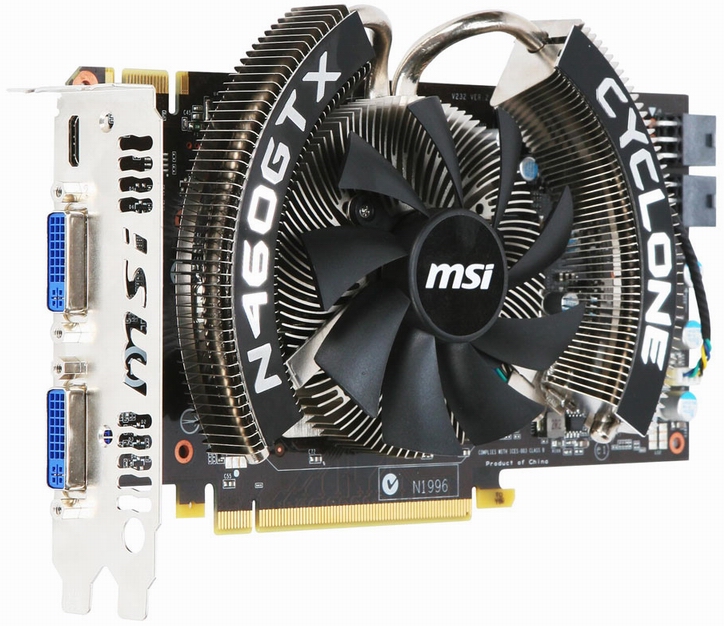 MSI GeForce GTX460 N460GTX Cyclone 768D5/OC - зображення 1