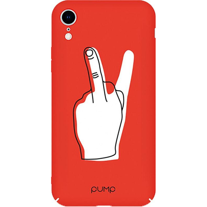 Pump Tender Touch Case for iPhone XR V for Middle Finger (PMTTXR-6/126G) - зображення 1