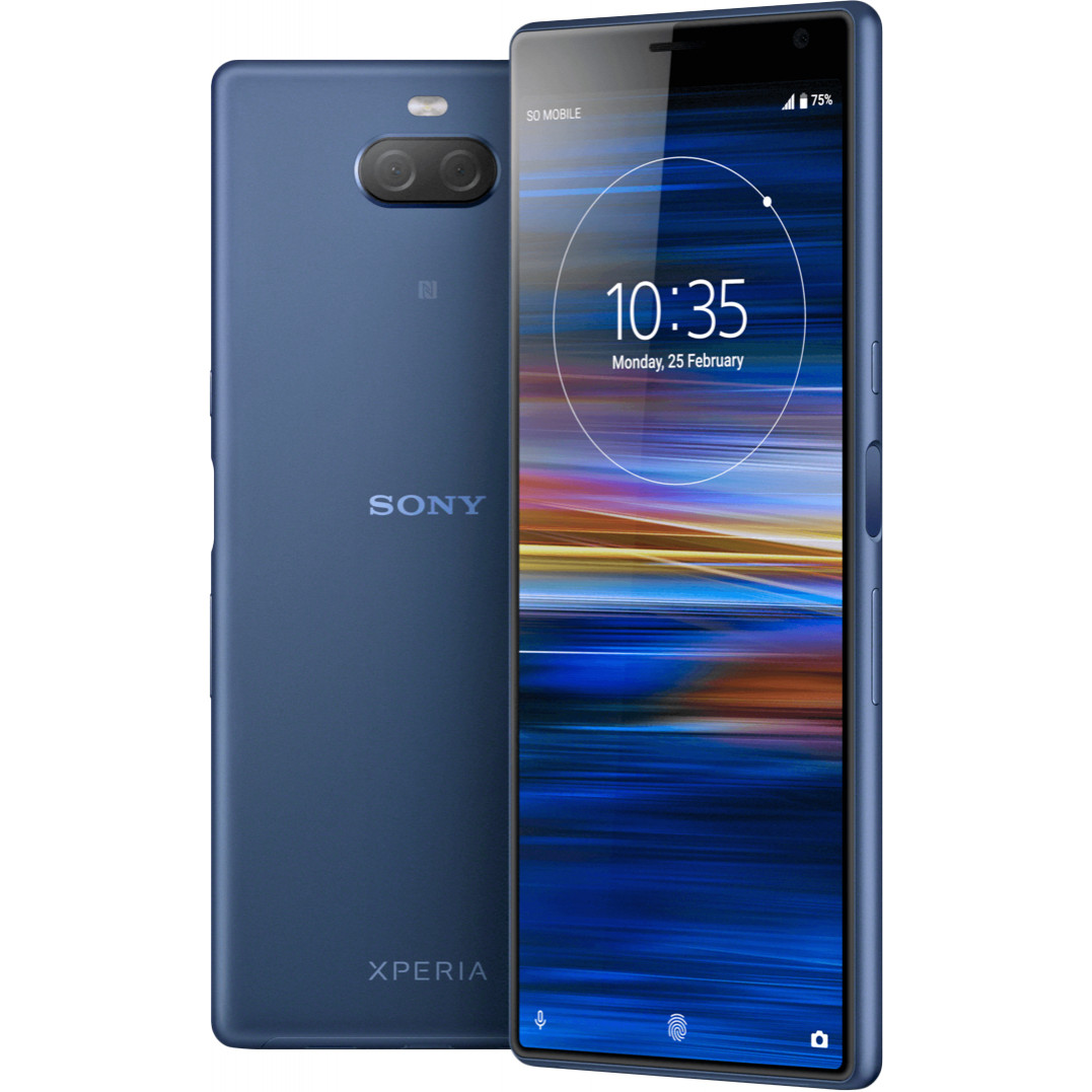 Sony Xperia 10 Plus I4293 6/64GB Navy купить в интернет-магазине: цены на  смартфон Xperia 10 Plus I4293 6/64GB Navy - отзывы и обзоры, фото и  характеристики. Сравнить предложения в Украине: Киев, Харьков,