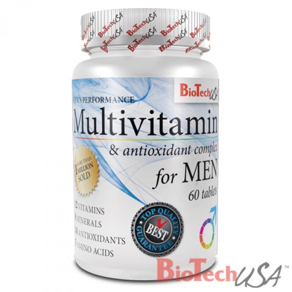 BiotechUSA Multivitamin for Men 60 tabs - зображення 1