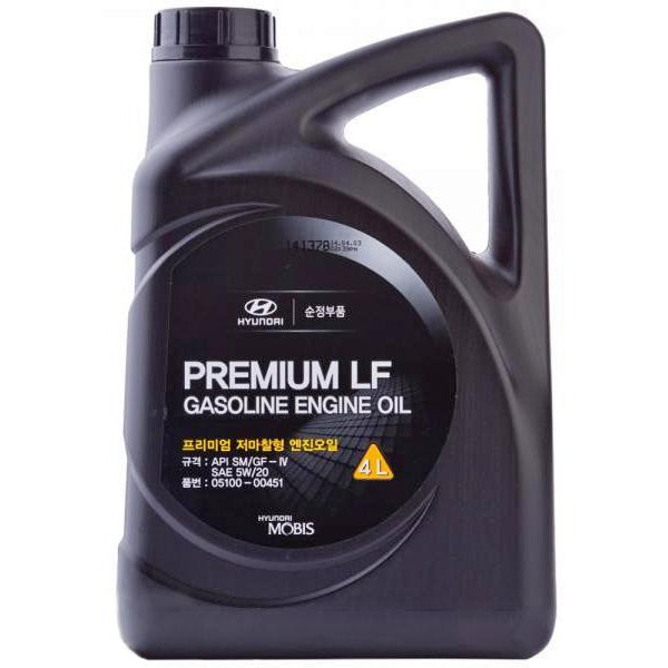 MOBIS Premium LF Gasoline 5W-20 4л - зображення 1