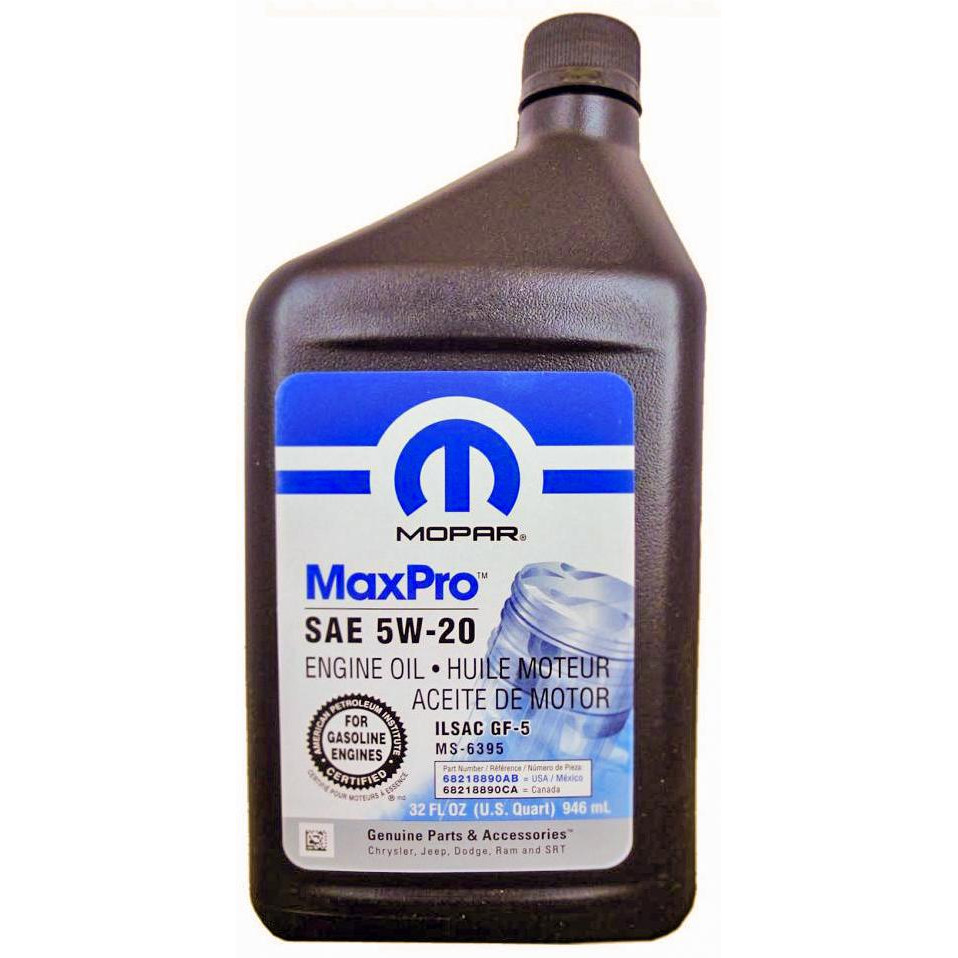 Mopar MaxPro 5W-20 0,946л - зображення 1
