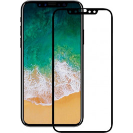 TOTO 5D Full Cover Tempered Glass iPhone Xs Max Black