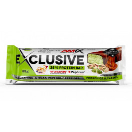   Amix Exclusive Protein Bar 85 g Pistachios Caramel