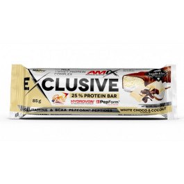   Amix Exclusive Protein Bar 85 g White Choco Coconut