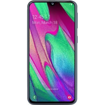 Samsung Galaxy A40 2019 SM-A405F 4/64GB Black (SM-A405FZKD) - зображення 1