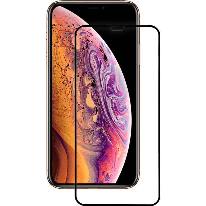 BeCover Защитное стекло для Apple iPhone X/XS Black (702622) - зображення 1