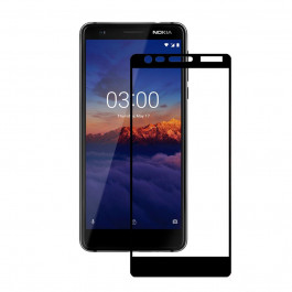   BeCover Защитное стекло для Nokia 3.1 Black (702624)