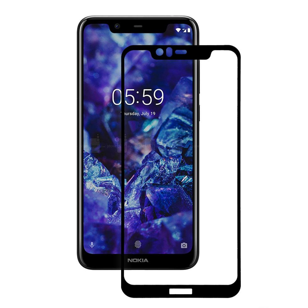 BeCover Защитное стекло для Nokia 5.1 Plus/X5 2018 Black (702946) - зображення 1