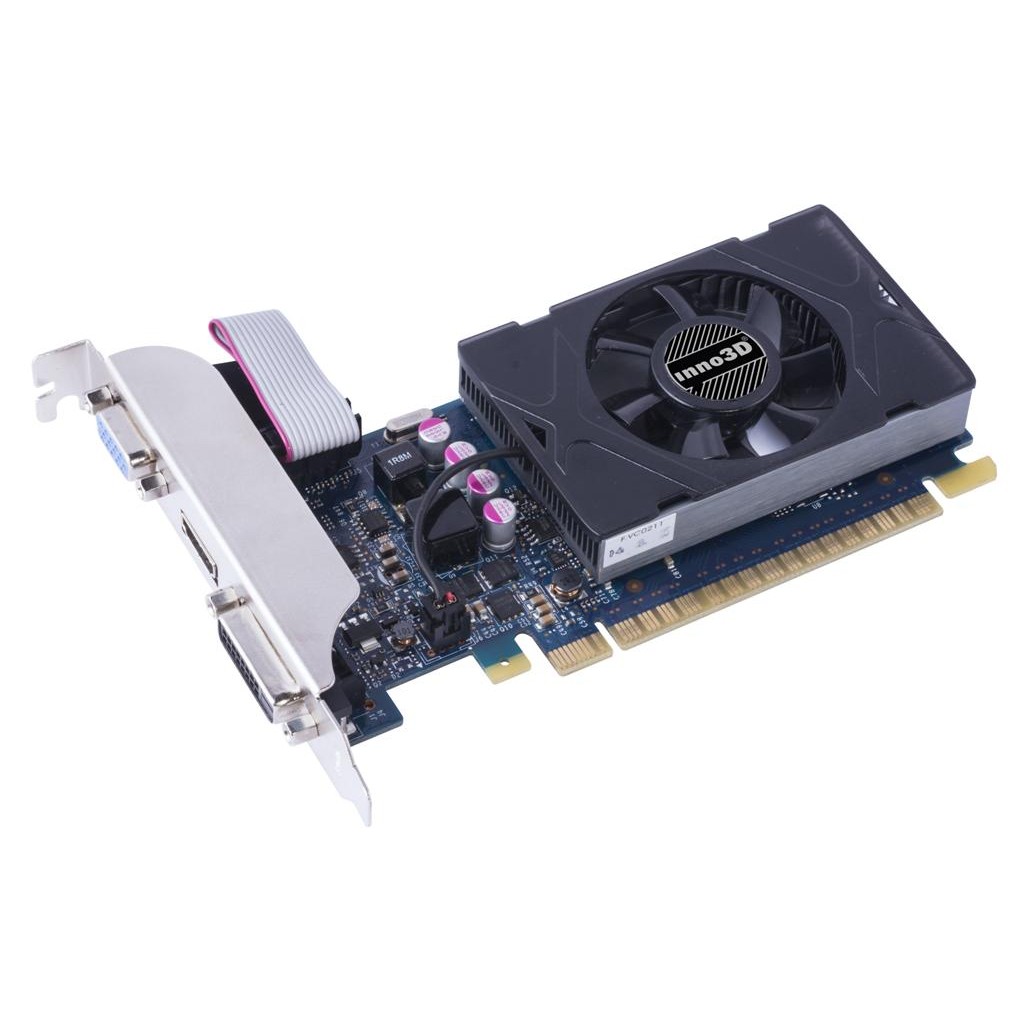 INNO3D GeForce GT720 1 GB (N720-3SDV-D5BX) купить в интернет-магазине: цены  на видеокарта GeForce GT720 1 GB (N720-3SDV-D5BX) - отзывы и обзоры, фото и  характеристики. Сравнить предложения в Украине: Киев, Харьков, Одесса, Днепр