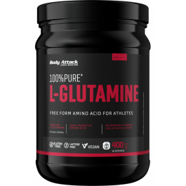   Body Attack 100% Pure L-Glutamine Acid 400 g /40 servings/ Unflavored