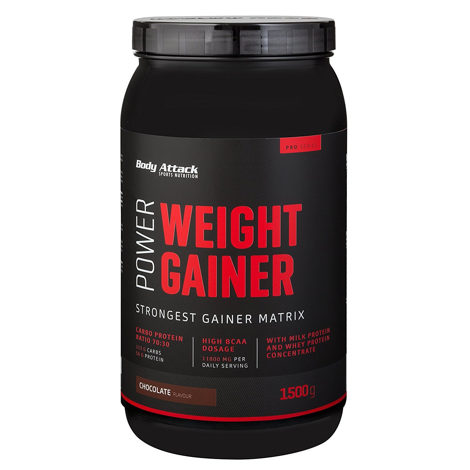 Body Attack Power Weight Gainer 1500 g - зображення 1