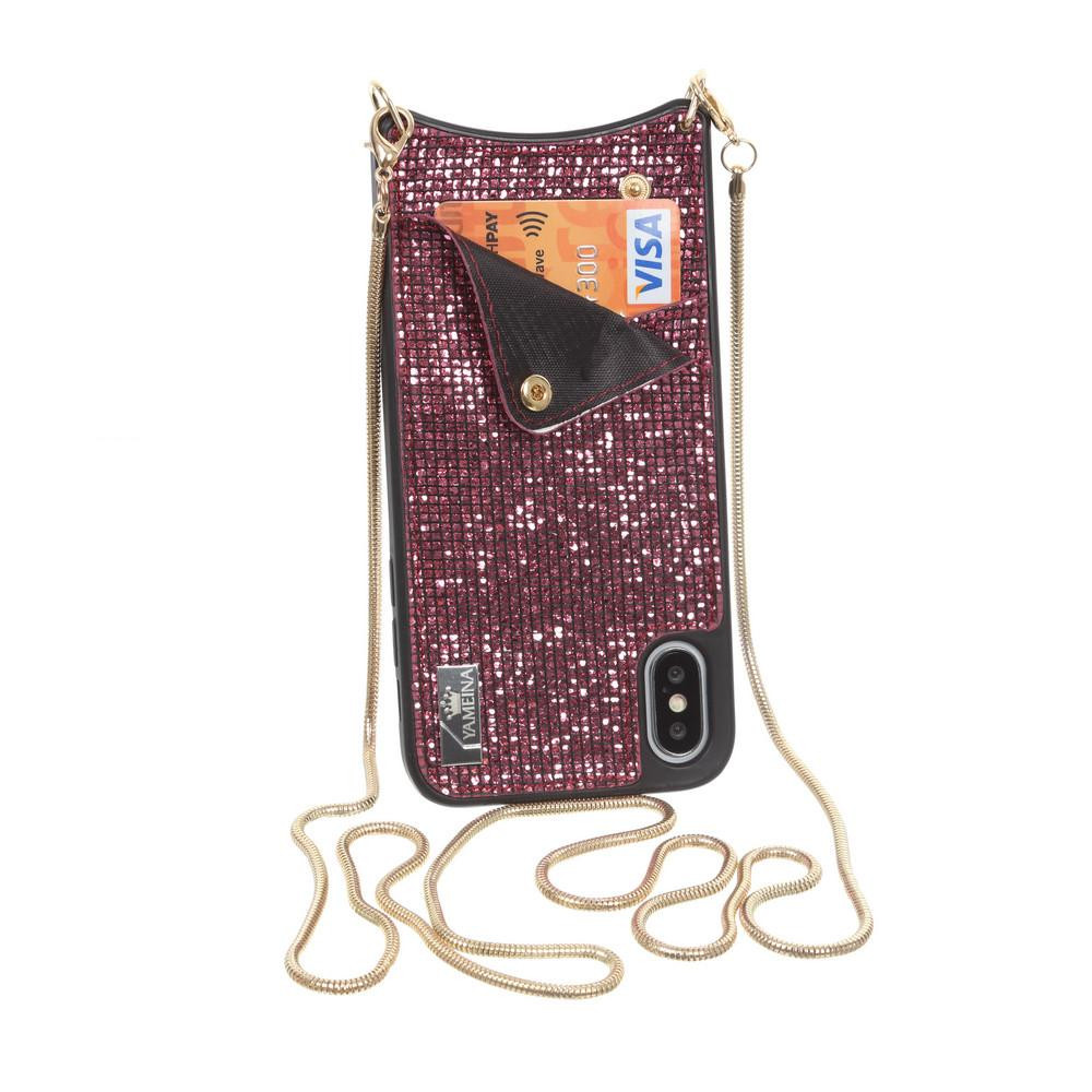BeCover Glitter Wallet для Apple iPhone Xs Max Pink (703623) - зображення 1