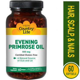 Country Life Evening Primrose Oil 500 mg 60 caps