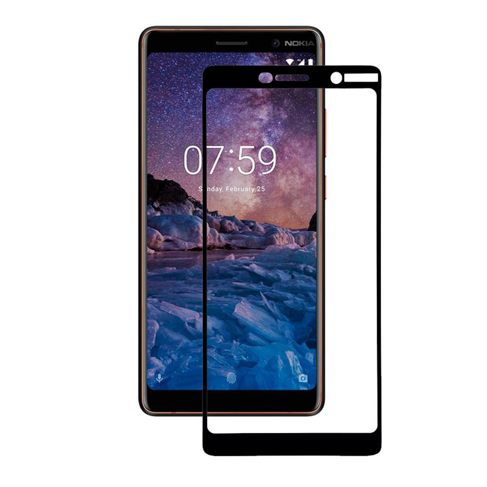 BeCover Защитное стекло для Nokia 7 Plus Black (702429) - зображення 1