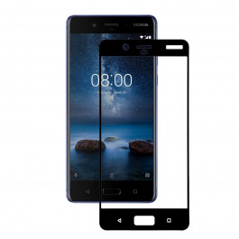   BeCover Защитное стекло для Nokia 8 Black (702430)