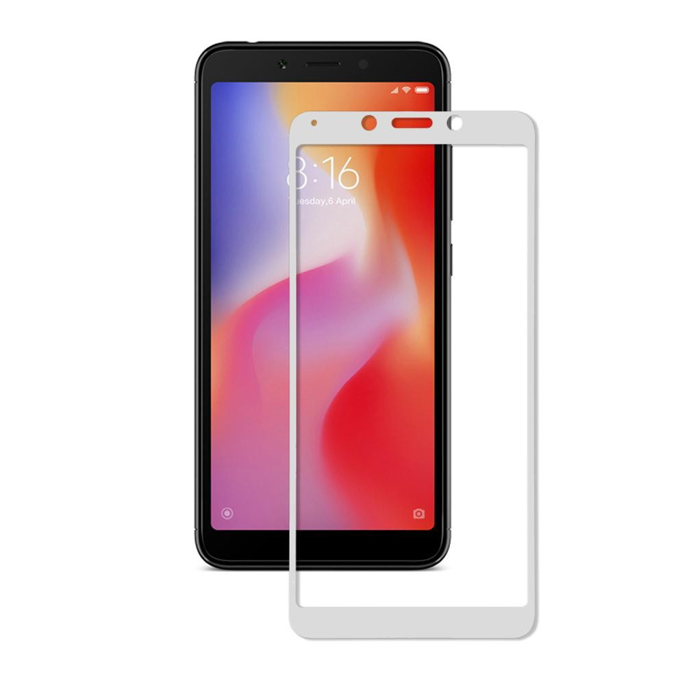 BeCover Защитное стекло для Xiaomi Redmi 6 / 6A White (702443) - зображення 1