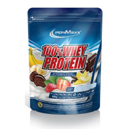   IronMaxx 100% Whey Protein 500 g /10 servings/ Peach Mascarpone