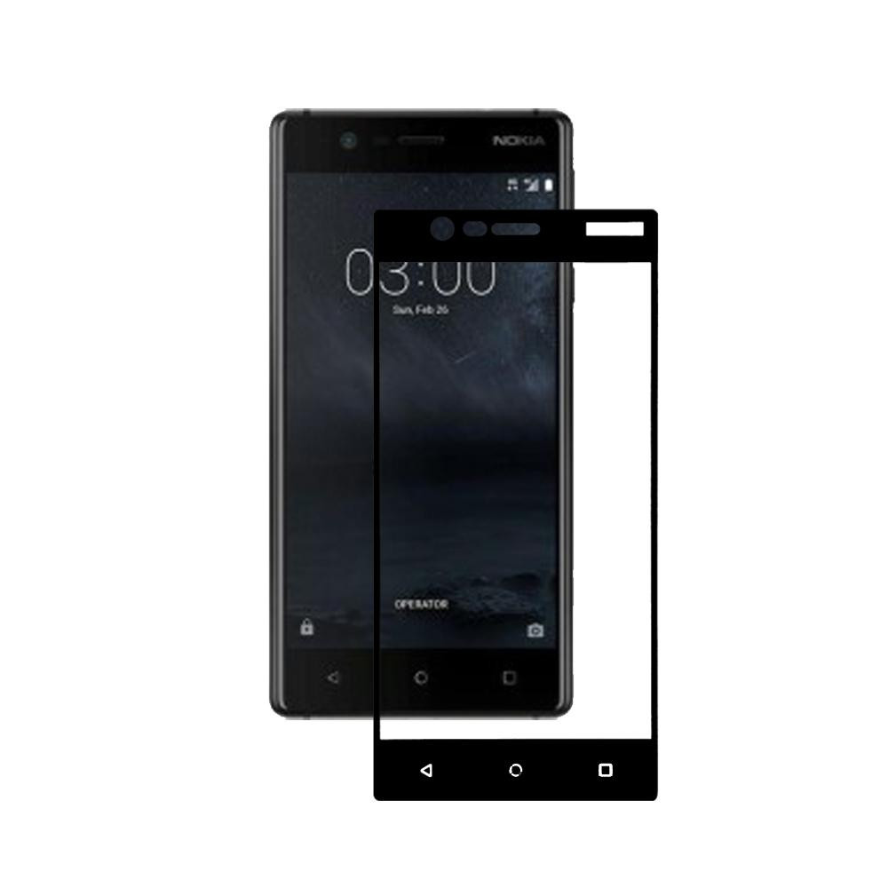 BeCover Защитное стекло для Nokia 3 Black (701452) - зображення 1