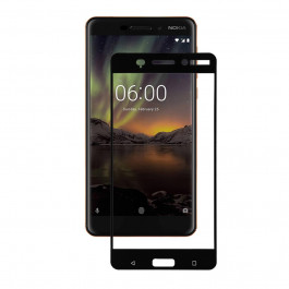   BeCover Защитное стекло для Nokia 6 Black (701455)