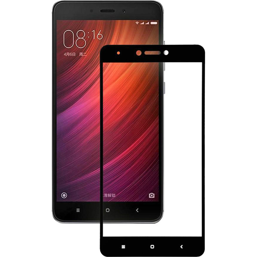 BeCover Защитное стекло для Xiaomi Redmi Note 4X Black (701166) - зображення 1