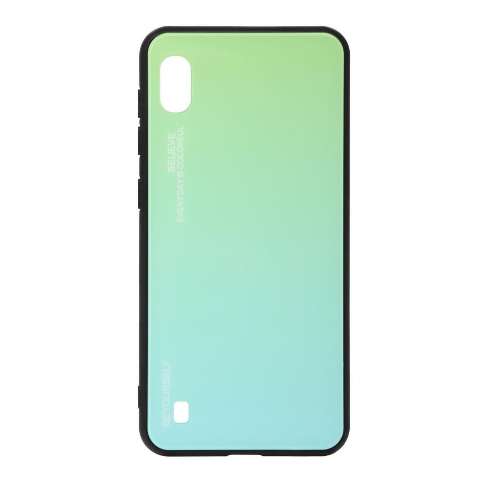 BeCover Gradient Glass для Samsung Galaxy A10 2019 SM-A105 Green-Blue (703544) - зображення 1