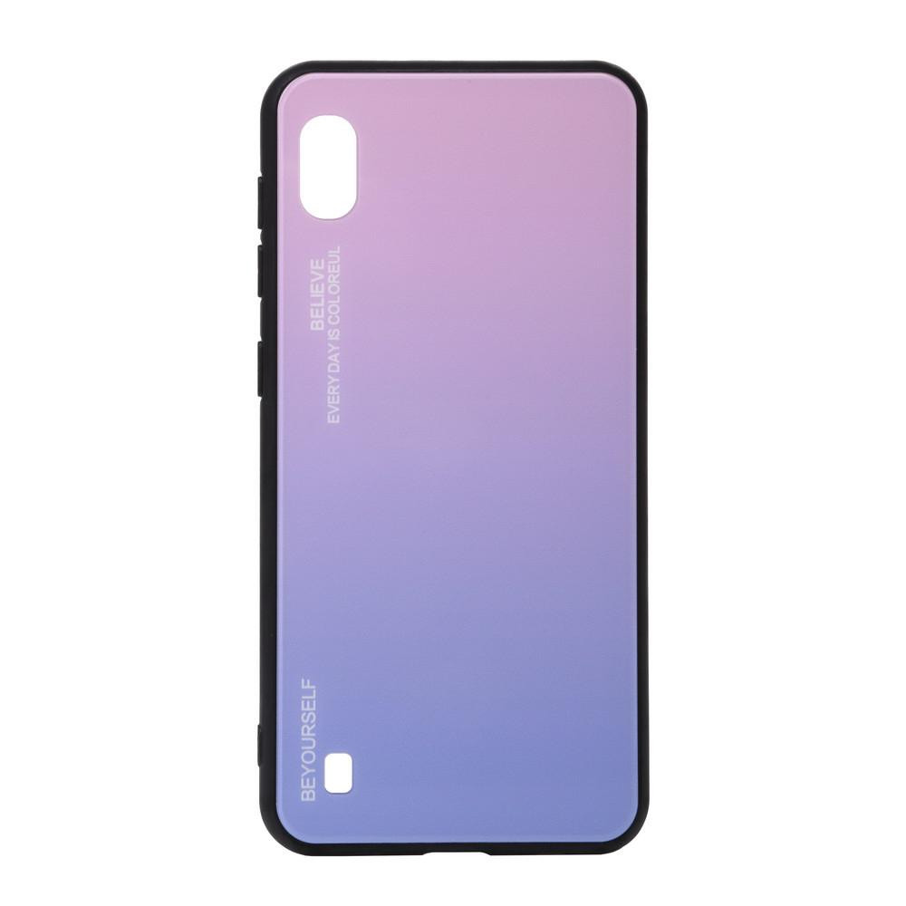 BeCover Gradient Glass для Samsung Galaxy A10 2019 SM-A105 Pink-Purple (703545) - зображення 1