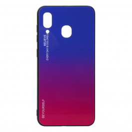   BeCover Gradient Glass для Samsung Galaxy A30 2019 SM-A305 Blue-Red (703550)