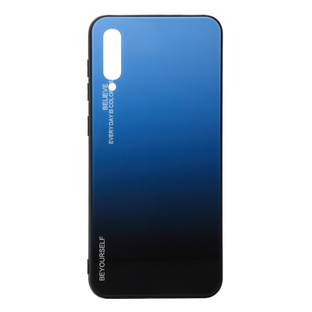 BeCover Gradient Glass для Samsung Galaxy A50/A50s/A30s 2019 SM-A505/SM-A507/SM-A307 Blue-Black (703556) - зображення 1