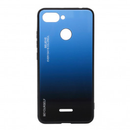   BeCover Gradient Glass для Xiaomi Redmi 6/6A Blue-Black (703577)