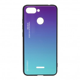 BeCover Gradient Glass для Xiaomi Redmi 6/6A Purple-Blue (703581)