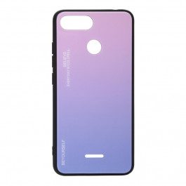   BeCover Gradient Glass для Xiaomi Redmi 6/6A Pink-Purple (703587)