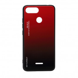   BeCover Gradient Glass для Xiaomi Redmi 6/6A Red-Black (703589)