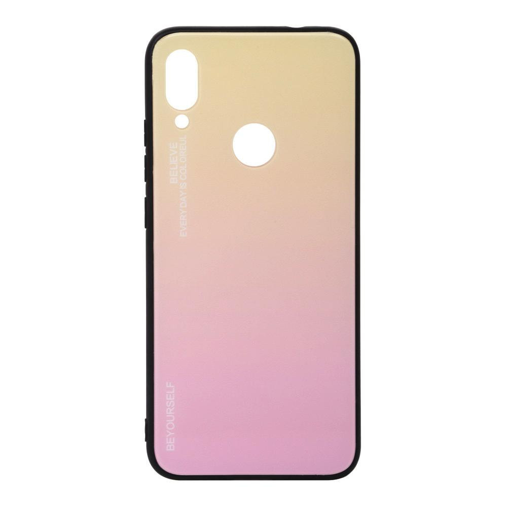 BeCover Gradient Glass для Xiaomi Redmi 7 Yellow-Pink (703597) - зображення 1