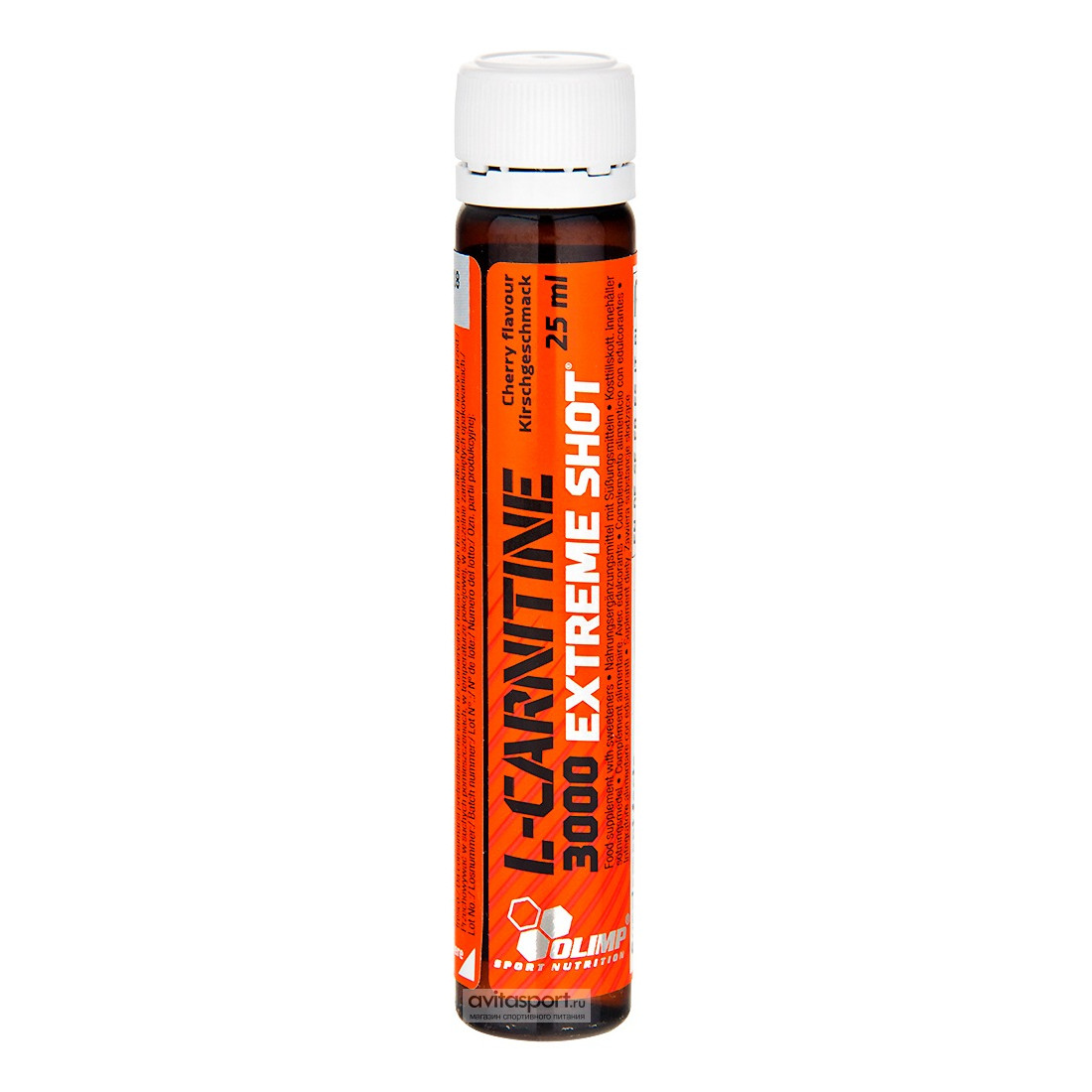 Olimp L-Carnitine 3000 Extreme Shot 25 ml /2 servings/ Cherry - зображення 1